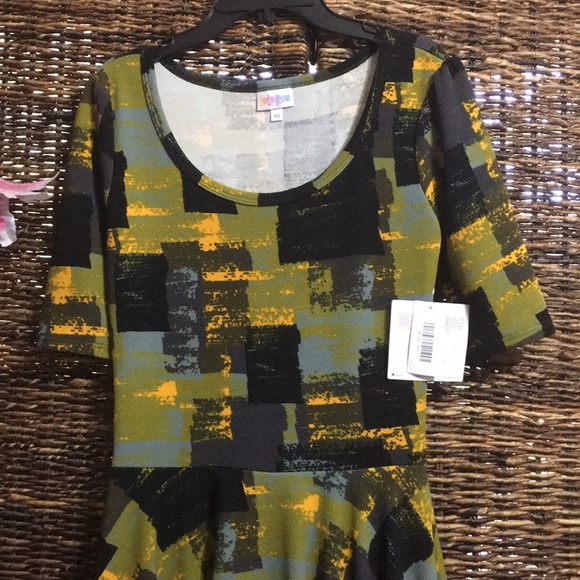 LulaRoe Nicole Dress NWT Size XS - Picture 4 of 8